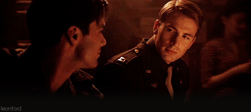 punctures:   #Okay so this scene basically made me want to kill all the things. Bucky is /still/ the only one who actually sees Steve for who he is. He doesn’t see the super soldier, he doesn’t see Captain America, he sees /Steve/, that little scrawny