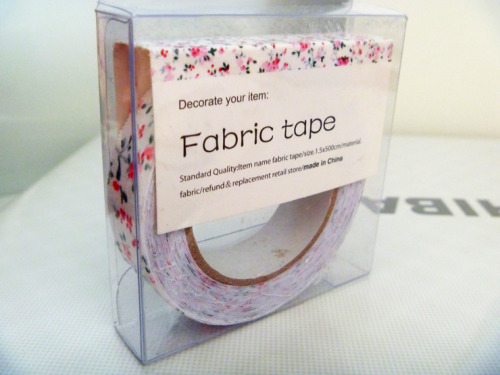 Floral Fabric Tape :3