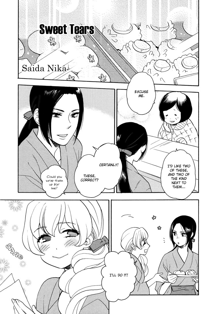 Sweet Tears by Saida Nika An original yuri h-manga chapter that contains breast fondling/sucking,