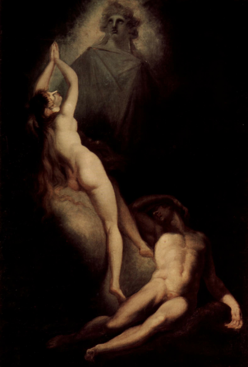 peril:The Creation of Eve (1791-93) | art work by Henry Fuseli