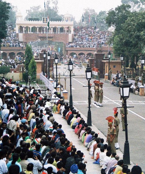 Wagah Border between Pakistan and India by FabIndia 