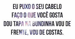 você quer?