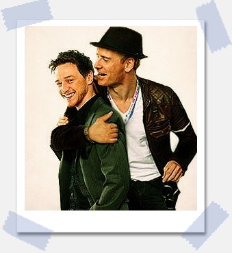 cellno8:michael fassbender / james mcavoy