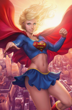hcfmodels:  sexncomics:  eropix:  Ar: Artgerm  !   Supergirl