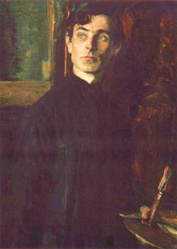 Kaiserbund:  Lacalaveracatrina:  Mikhail Nesterov - Portrait Of Pavel Korin, 1925