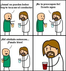 memesymamas:  Jesus, hoy conduces tú!