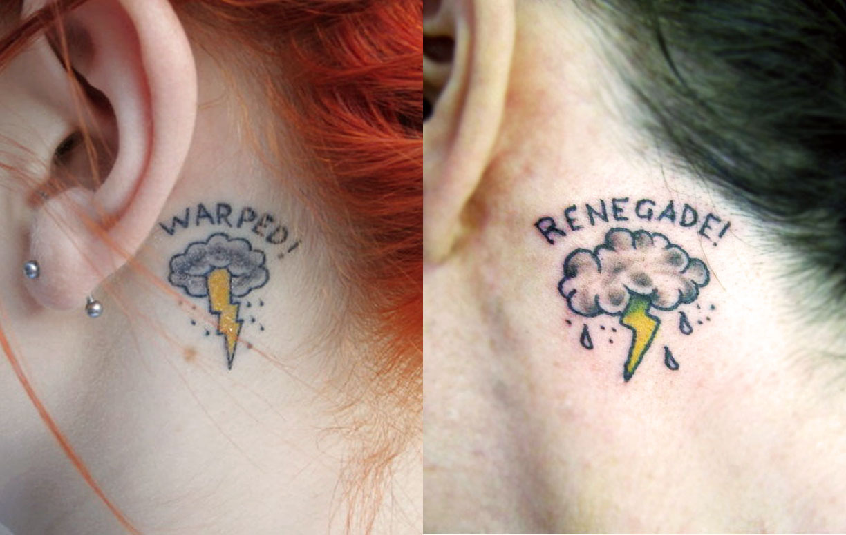 Paramore Inspired Tattoos — So here's my Paramore tattoo. After