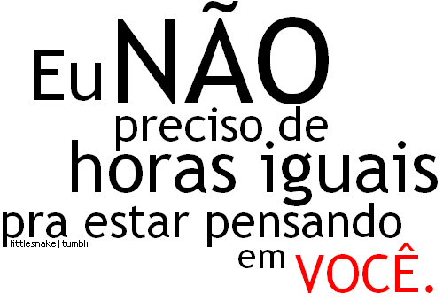 Nunca desista do amor.