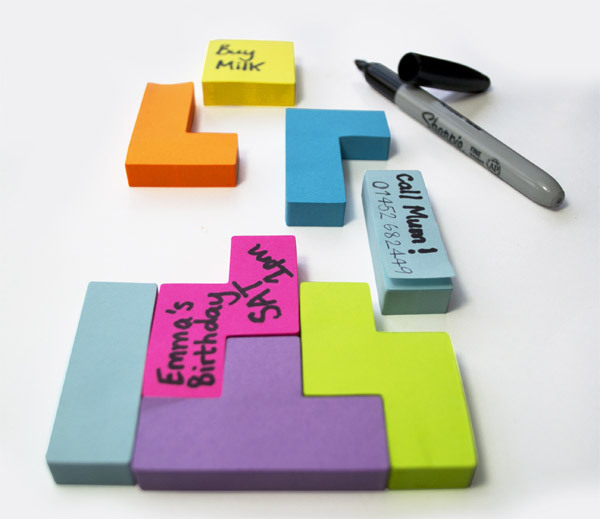 Happy Monday! My posts will be fairly light this week, as I’ve enrolled in a week-long letterpress class. But, before class kicks off, I have to share these Tetris shaped post-it notes, or as they are calling them to avoid trademark infringement,...