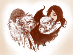 zellk:  Some Chibi Fantasy Faberrittana fluff because I should be working but I don’t want to. 