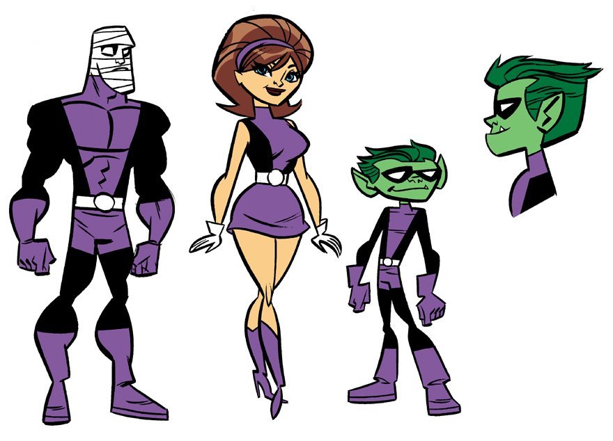 CHARACTER MODEL — Doom Patrol by J Bone [ Batman: The Brave and the...