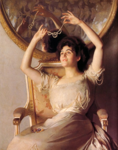 The String of Pearls, William McGregor Paxton