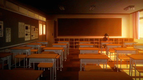 A World That Does Not Exist Classroom With Yuno And Yuki