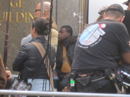 samjane:30 Rock filming earlier today with Tina Fey, Tracy Morgan, &amp; Denise Richards.