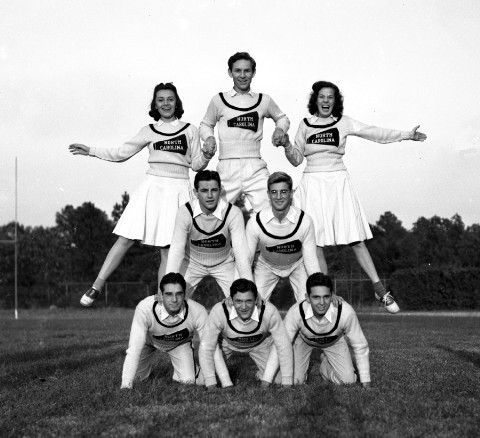 40sclassic:  1940s Cheer Team.  adult photos