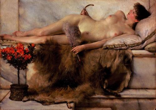 snowce:  Lawrence Alma Tadema, In the Tepidarium, 1881 