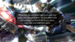 Gamingproblems:  “When You Die At A Boss Fight Over And Over Again, And The Game