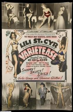 Piratetreasure: Movie Poster For Irving Klaw&Amp;Rsquo;S 1954 Film ‘Varietease’’;