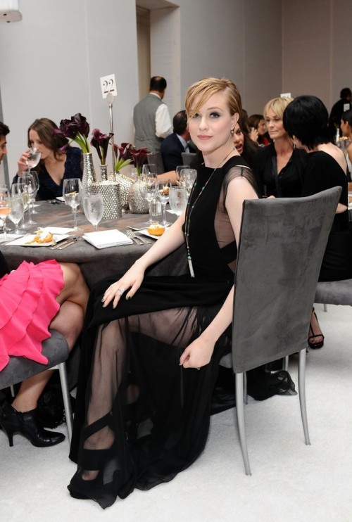 suicideblonde:  Evan Rachel Wood at Elle’s Women in Hollywood event tonight in LA 