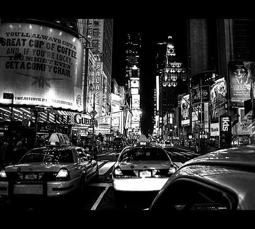 Taxi to the Heart of Light | Times Square, New York City
© ecstaticist