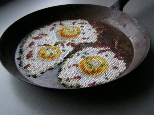 owls-love-tea: Metal embroidery Absolutely amazing. by Lithuanian artist Severija Incirauskaite! Yo