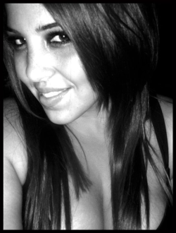 hornyguitargirl:  Black and white always makes you look better. Well I think so anyway. (: