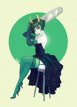 paperpie:  Homestuck Pin Up Project: Week