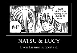 blacksoul17:  Natsu and Lucy by ~GaaraFan333