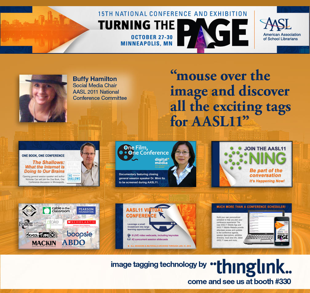 We’re so excited to be going to AASL11 we created a ThingLink image about it. Hope to see you there, we’re in booth #330