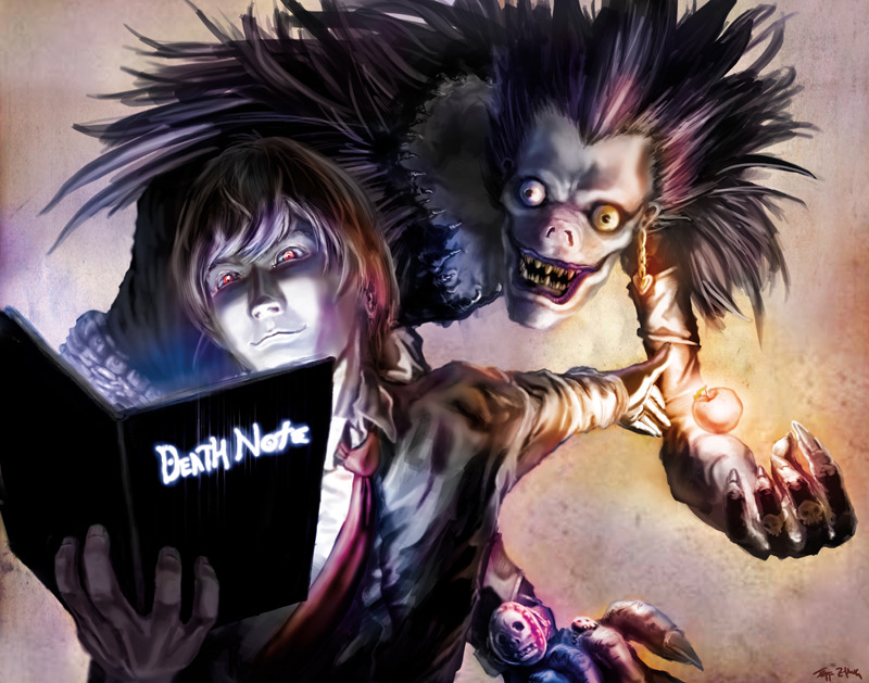 mylittleblackparade:  The Death Note by *Doomsplosion 