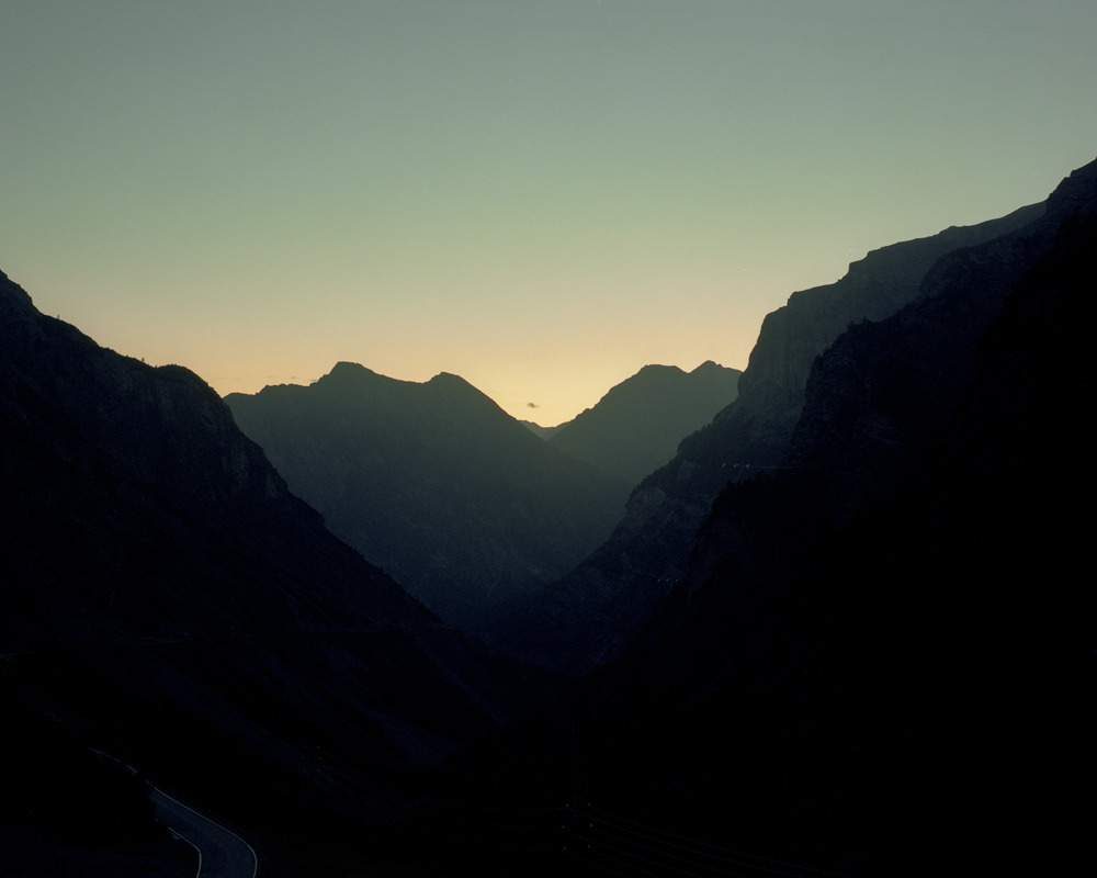 198d:  Passo Stelvio, Italy - 2011 From the series, “Lost Along The Way” 