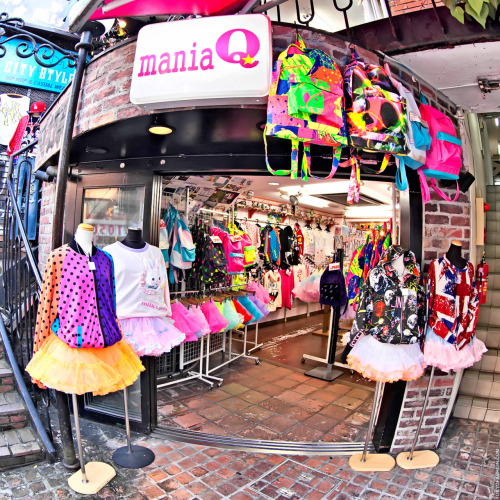 ManiaQ Fairy Kei shop on Takeshita Dori in Harajuku.