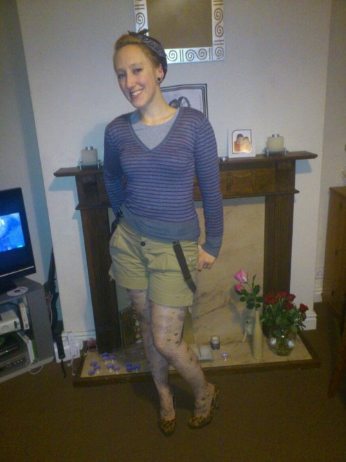 aleapoffaithicouldnottake:  I actually quite like this photo…..me on Monday night