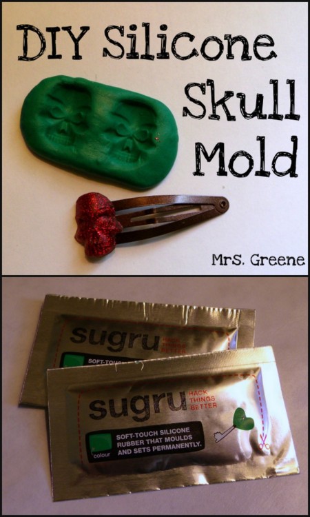 DIY Silcone Mold for Resin Skulls using SUGRU. I have never used this stuff but have watched a lot o