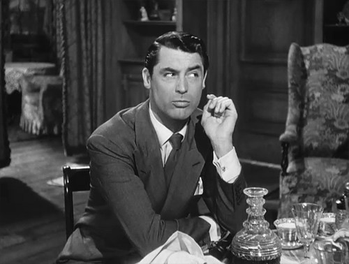:  Cary Grant in Arsenic and Old Lace (1944) dir. Frank Capra  MORIARTY!!!!!