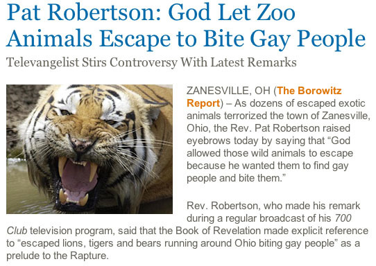 sadwich:  1rubyblue1:    “God allowed these wild animals to escape because he wanted