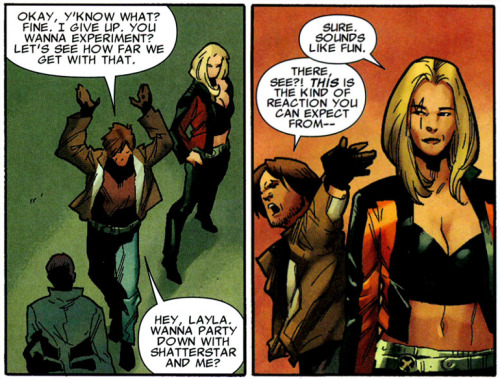 fycomicbookfriendships: X-Factor v3 #226 Layla, I love you forever. 