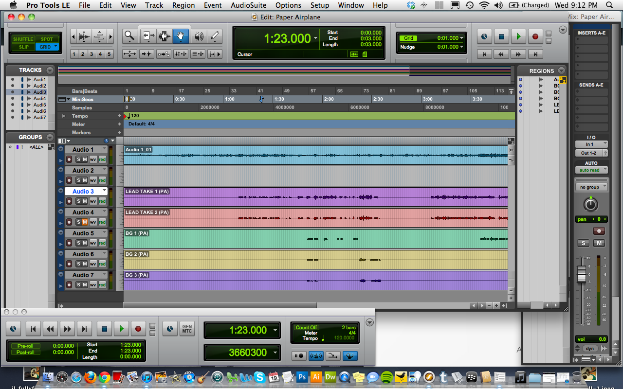 happiness happens when our hearts combine** — Tracked vocals for “Paper