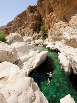 1000placestogobeforeidie:  1000 places to go before i die: Hot Spring, Musandam, Oman 