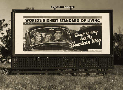 Highway 99, California photo by Dorothea Lange, 1937