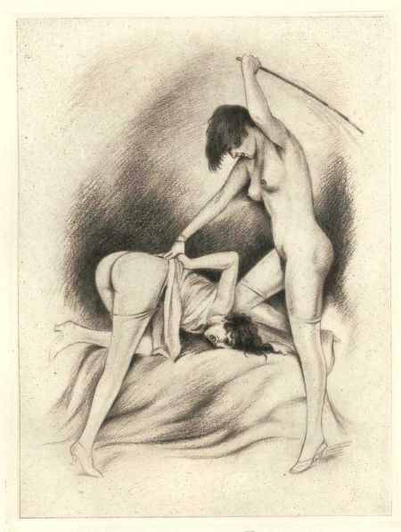 F m spanking art drawings