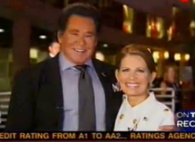 Wayne Newton endorses Michele Bachmann!
Just one quick thought, Wayne. Botox kills. Face cells. Brain cells. And soul cells.
Don’t say you weren’t warned.