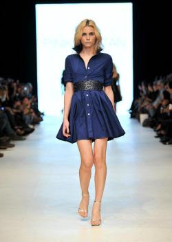 hausofandrejpejic:  Andrej Pejic | Pink Tartan S/S12 Toronto’s LGFW | It’s All Style To Me @mandylor (#1)