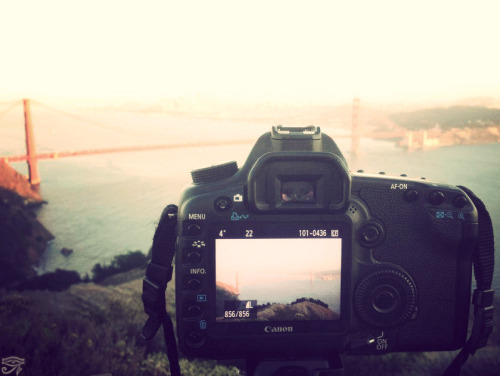 Golden Gate inside my Canon
