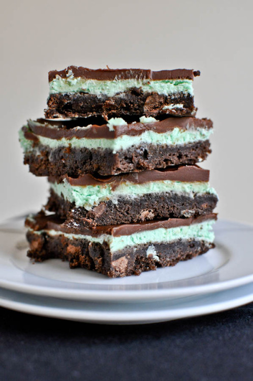 gastrogirl:
“ creme de menthe brownies.
”