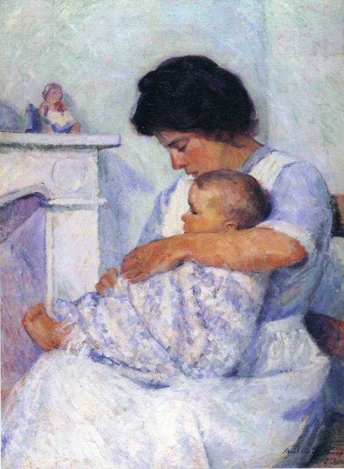 Mother and Child, Bernhard Gutmann