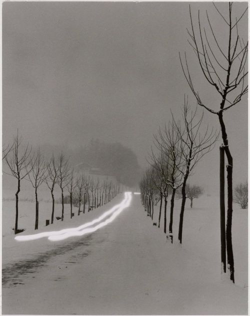 Evening Street, 1956 by Peter Keetman