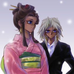 marikeet:  Reblogging for Marik in a suit.