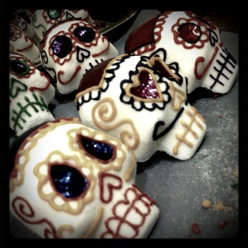sacredgrinds:  Sugar Skulls @ Sacred Grinds. New Orleans. 5055 Canal