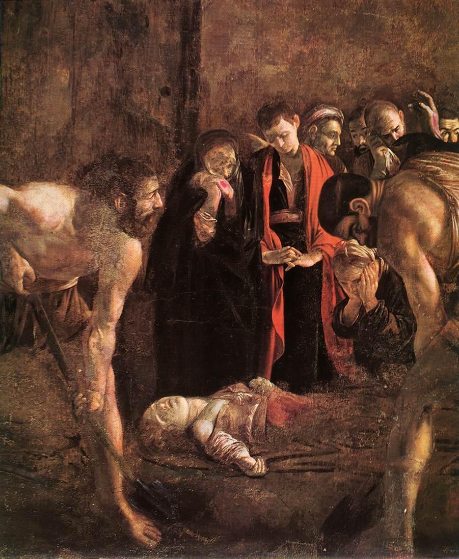 phassa:  Caravaggio - Burial of St Lucy 